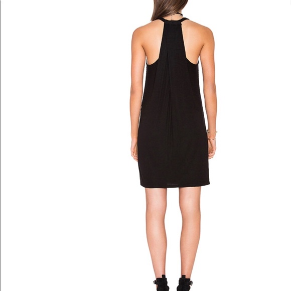SPLENDID 2X1 RIB TANK WOMENS DRESS IN BLACK - Picture 3 of 3